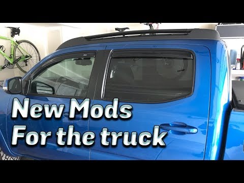 The Tacoma gets new AVS In-Channel Vent Visors