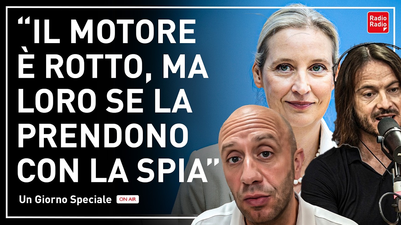 ARRAMPICATA SUGLI SPECCHI DEI GIORNALONI SU AFD ▷ "GUARDANO IL DITO, MAI LA LUNA"| Bianchi e Amorosi