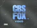 Fox Video CBS Fox Video BBC Video 1990 S