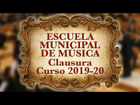 Audiciones fin de curso de la Escuela Municipal de Música 2019-2020
