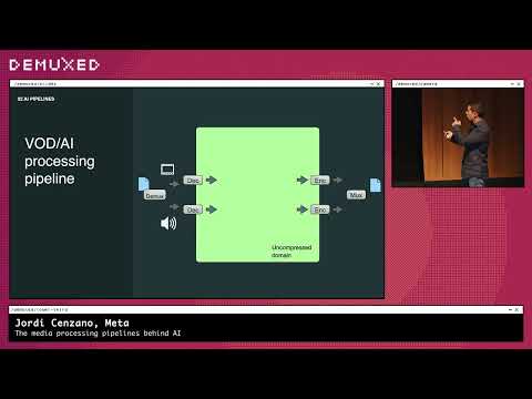 Jordi Cenzano - The media processing pipelines behind AI
