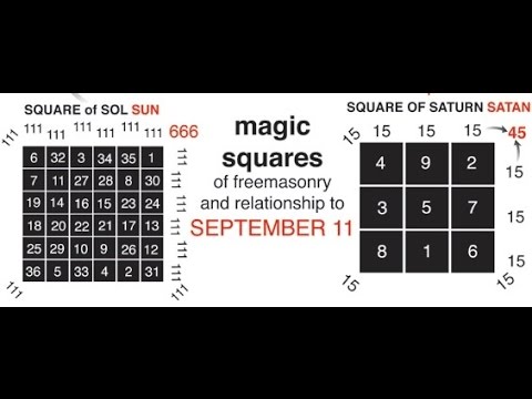 MAGIC SQUARES OF THE SUN AND SATURN