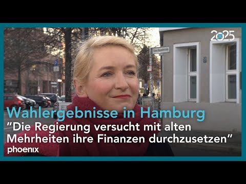 Ines Schwerdtner (Vorsitzende Die Linke) zu den Wahlergebnissen in Hamburg am 03.03.2025