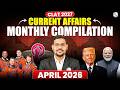 CLAT 2027 Current Affairs April 2026 Monthly Compilation CLAT Most Important Questions