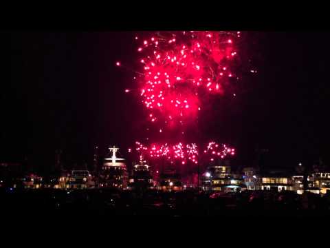 feux d'artifice pyromélodiques (fireworks with music) Monaco 25 august 2012