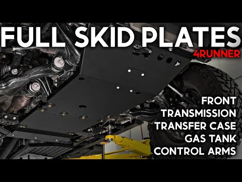 4Runner Full Skid Plates From CaliRaised | Install
