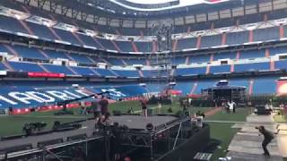 Nerea | Prueba de sonido Quédate conmigo, parte final | Estadio Santiago Bernabéu