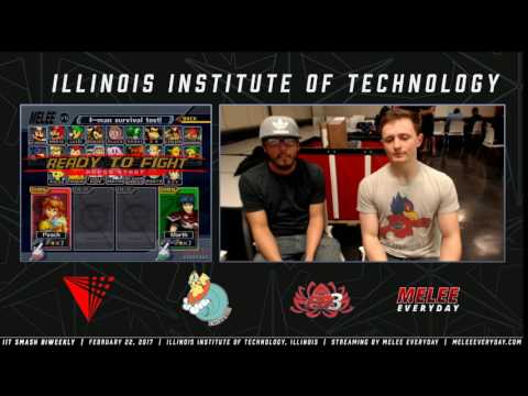 IIT Biweekly [2/22/17] - ME | WakenVape (Peach) vs. TechDeath (Marth) - SSBM - Winners Semis