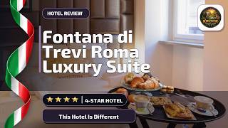 Fontana di Trevi Roma Luxury Suite - This Hotel Is Different | Rome, Italy🛎️