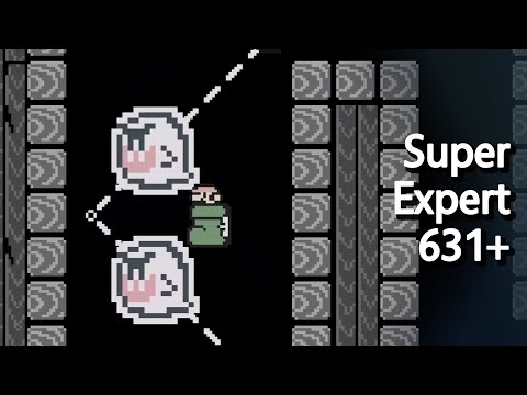 Super Expert Endless 631+ Clears in Mario Maker 2