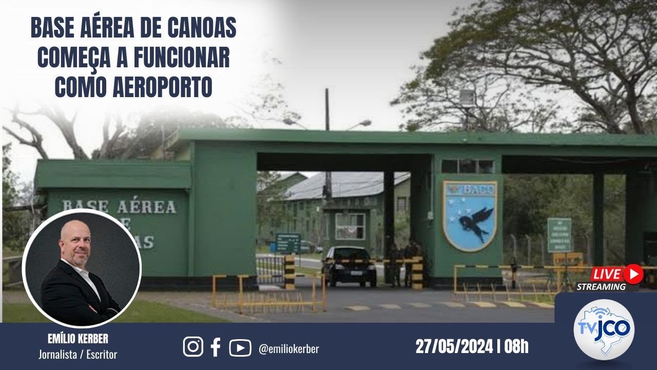 Base Aérea de Canoas começa a funcionar como aeroporto