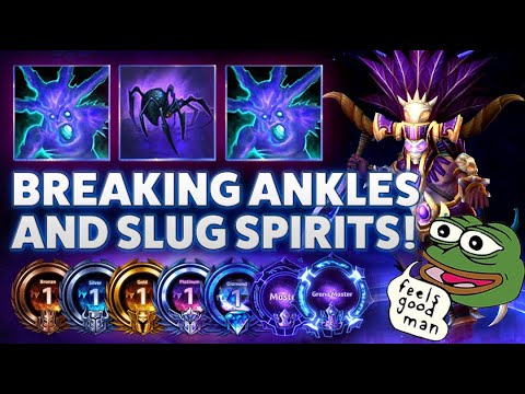 Nazeebo Ravenous Spirit - BREAKING ANKLES AND SLUG SPIRITS! - Bronze 2 Grandmaster S3 2022