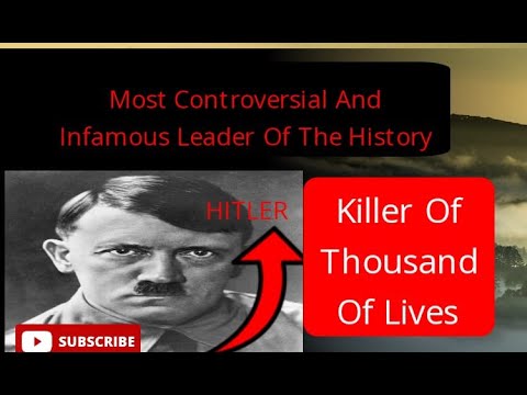 Adolf Hitler; Leader of the Third Reich-Fast Fact || Who Was Adolf Hitler|| Interesting about HITLER