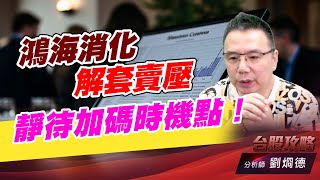 鴻海消化解套賣壓，靜待加碼時機點！｜台股攻略｜劉烱德 (圖)