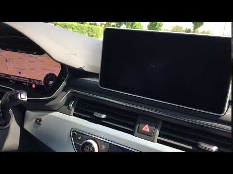 VZE - Verkehrszeichenerkennung und VIM - Video in Motion, AUDI A4 B9