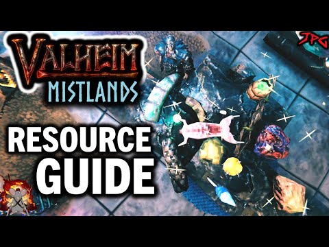 VALHEIM MISTLANDS Tips: New Resource/Ingredients And How To Get Them - Sap, Eitr, Wisps, Eggs + More