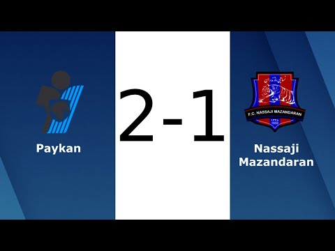 Paykan 2 - 1 Nassaji Mazandaran Match Highlights