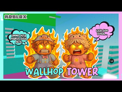 BOBA DAN @Acilpinkyboy  FAMILY BELAJAR WALLHOP BERSAMA