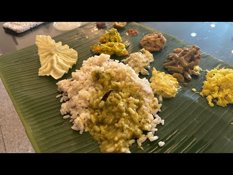 Kerala Sadhya | Onam Sadhya Menu | Banana Leaf Meal 