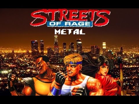 Streets of Rage Metal - Attack of the Barbarian [Boss Theme]