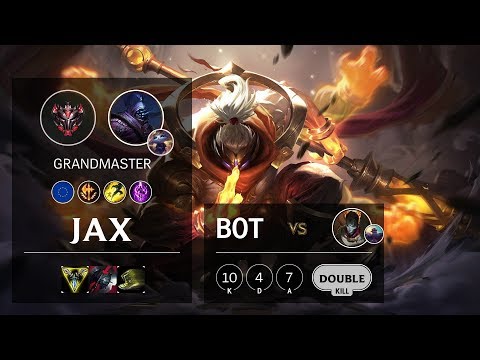 Jax Bot vs Jhin - EUNE Grandmaster Patch 10.5