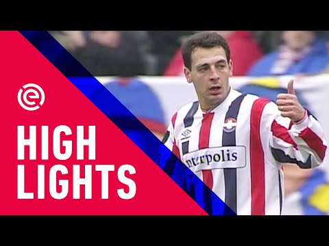 FEYENOORD LAAT KOSTBARE PUNTEN LIGGEN | Willem II - Feyenoord (11-03-2001) | Highlights