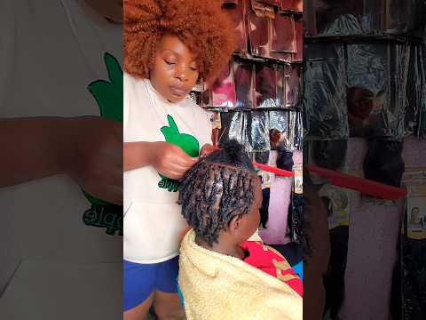 Natural dreads #shorts #hairstyle