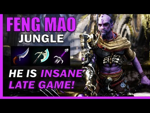 FENG MAO is WEAK EARLY but he is INSANE LATE GAME! - Predecessor Commentary Jungle Gameplay