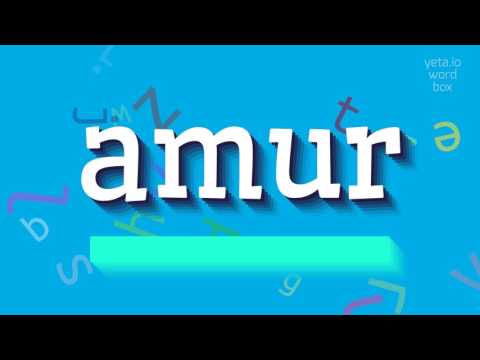 AMUR - HOW TO PRONOUNCE IT?
