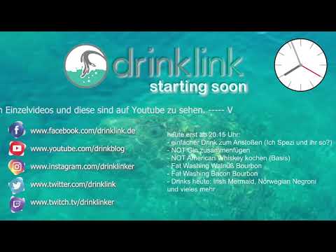 Drinklink Live am Samstag - Drinks, Aufbau, Abbau, dies und das