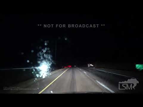 10-02-2023 New Underwood, SD - Hail Torrential Rain Stops I-90 Motorists