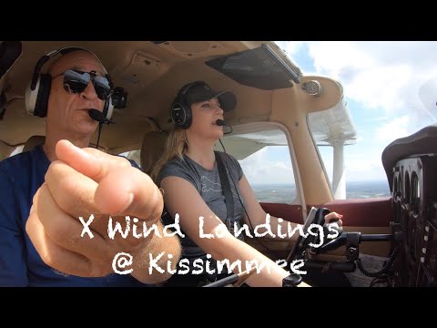 Student Pilot XWind Landing Practice | C172