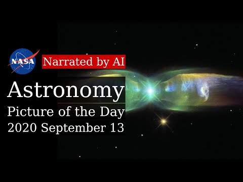 APOD: 2020-09-13 - M2-9: Wings of a Butterfly Nebula (Narrated by Brian)