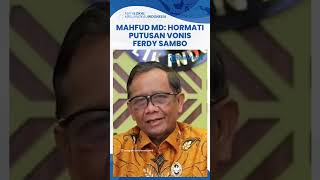MA Beri Diskon Vonis Ferdy Sambo Menjadi Penjara Seumur Hidup, Mahfud MD: HormatiPutusanHakim