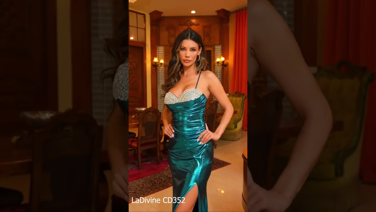 LaDivine CD352 Dress - NewYorkDress.com