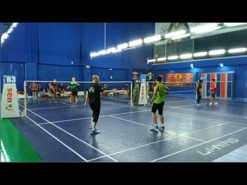 Badminton FHOO MuhibbahTeam Men's Double Sparring - Aliff Hakimi / Wesley Vs Irfan / Azizi