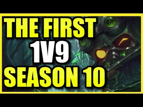 (16+ KILLS!) THIS IS THE FIRST *TRUE* 1V9 OF RANKED SEASON 10 (HIGH ELO!)