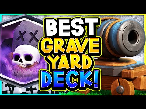 CAN I GET a 12 WIN GRAND CHALLENGE with OP GRAVEYARD DECK? - CLASH ROYALE