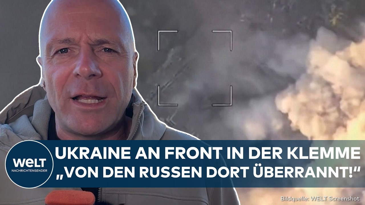 PUTINS KRIEG: Ukraine droht Desaster! Truppenverlegung! Durchmarsch von Russland an Front-Teil?