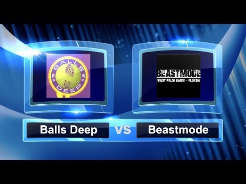 Balls Deep vs Beastmode - Pool Play - Palm Beach Kickball Open #PBKO2019