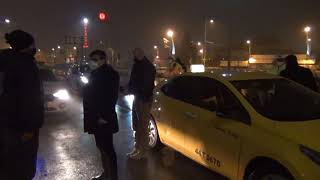 Emniyet Müdürü Taksiyle Denetim Yaptı