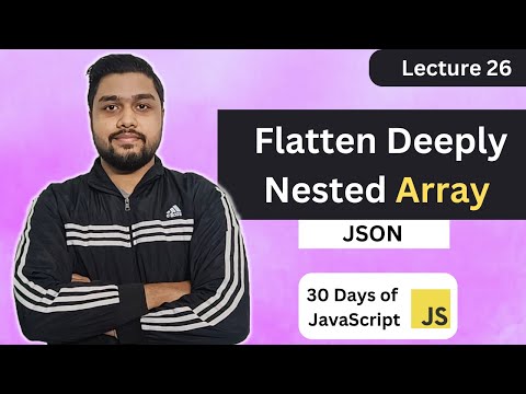 Flatten Deeply Nested Array Leetcode 2722 Json 30 Days Of Javascript Javascript Leetcode