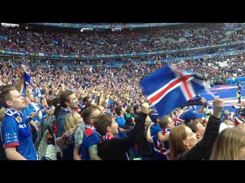 Ég er kominn heim at Stade de France ahead of Euro 2016 Quarter-final