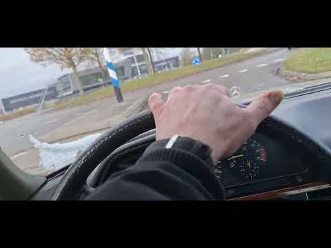 W126 life. 500se cold start. And test drive