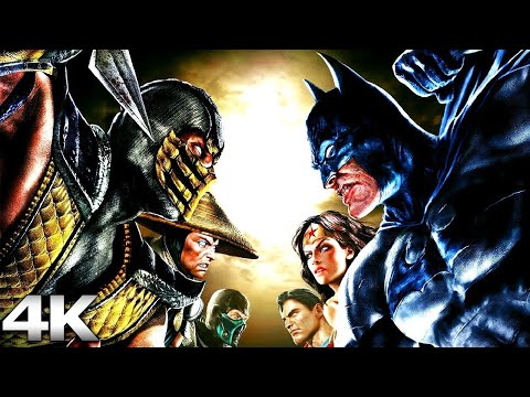Mortal Kombat Vs DC Universe All Cutscenes (Full Game Movie) 4K UHD