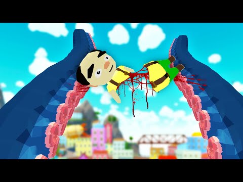 I RIP people apart as a Giant Tentacle Monster (Tentacular VR)