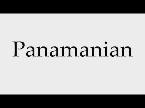 How to Pronounce Panamanian