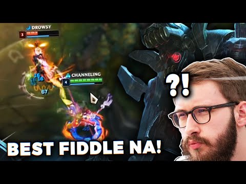 DAY 75 - CARRYING BJERGSEN'S ZOE TOP WITH MY FIDDLESTICKS!! ILLEGAL GAMEPLAY
