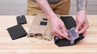 Стильний набір шкіряних аксесуарів SHVIGEL 10075