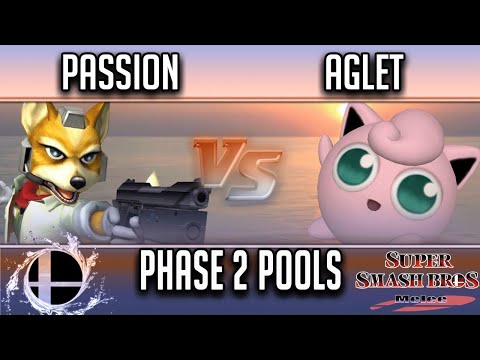 Smash'N'Splash 4  PHASE 2 POOLS -  Passion (Fox) vs  Aglet (Jigglypuff)